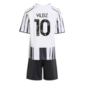 Baby Fußballbekleidung Juventus Kenan Yildiz #10 Heimtrikot 2025-26 Kurzarm (+ kurze hosen)